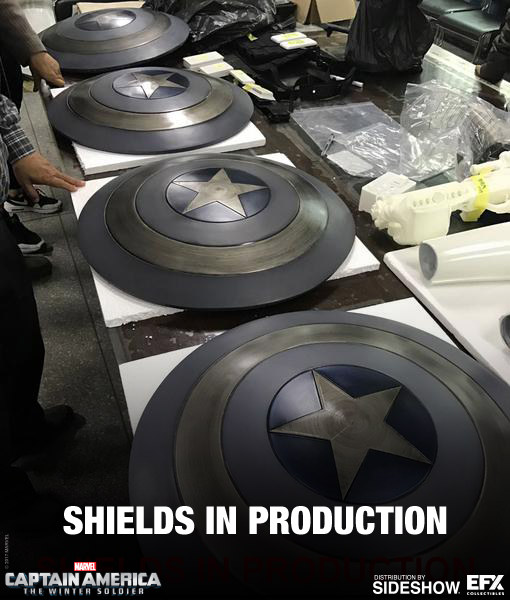 Info e Preordini] EFX Collectibles: Captain America Shield Stealth "Marvel  Comics" Prop Replica - Gokin.it by MetalRobot